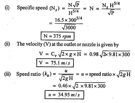 Specific Speed of Turbine - Definition, Derivation, Formula ...