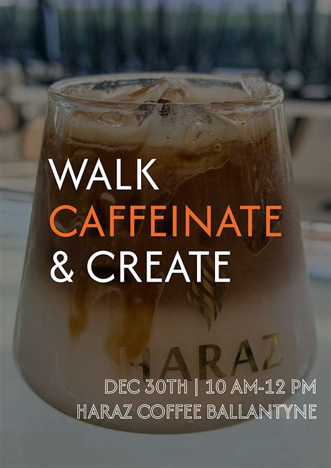 Hello Culture Charlotte: Walk, Caffeinate & Create at Haraz Coffee ...