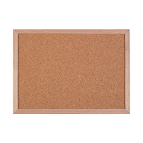 36" X 48" Wood Framed Cork Bulletin Board For Classroom And Office ...