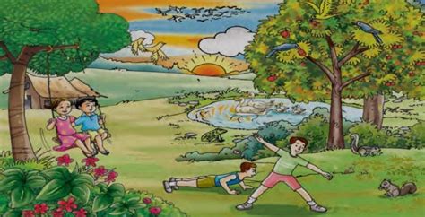 Write some sentences on this picture in Sanskrit - Brainly.in