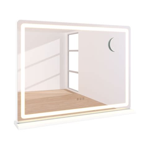 Miroir LED SONJA 80 x 12 x 60 cm blanc | Gonser.ch | Magasin en ligne ...