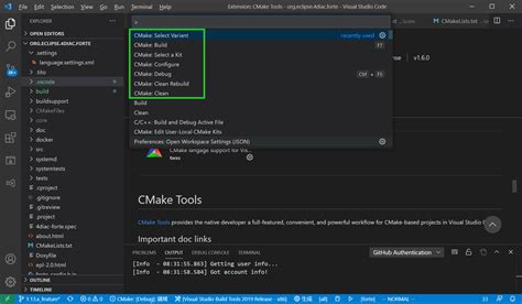 CMake support in Visual Studio_debug and launch settings-CSDN博客