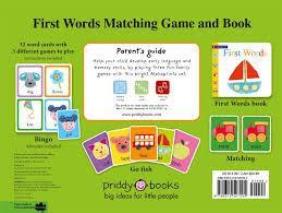 Alphaprints First Words Matching Set