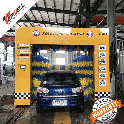 Full Auto Commercial Car Wash Machine, Rollover Car Wash System ...
