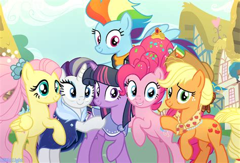 Mane 6|MLP AU by Lilith1Light on DeviantArt