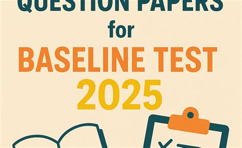 SCERT FLN LIP Baseline Test 2025 Question Papers EM TM - Download ...