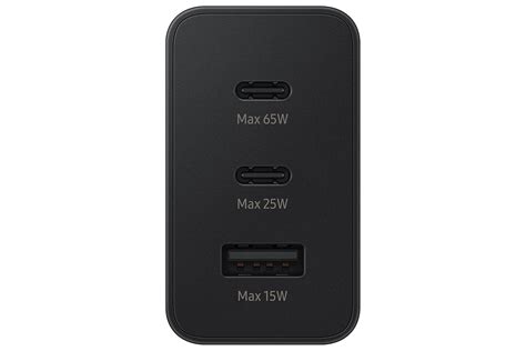 Samsung Original 65W Tri Port, Type-C & USB-A,Super Fast Charger– Unboxify