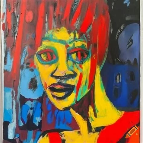 Neo expressionism painting, expensive and rare on Craiyon