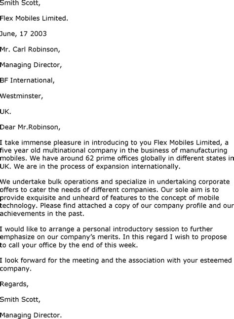 Image result for Company Introduction Letter Sample PDF