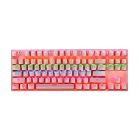 Srinea K55 Gaming Keyboard, Mechanical Rainbow LED India | Ubuy