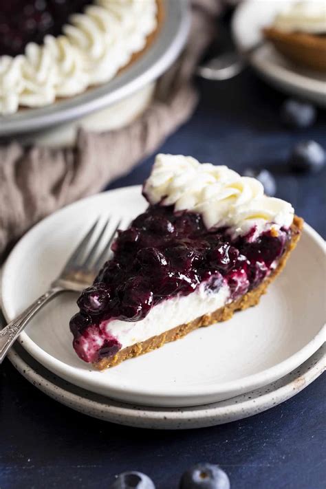 Blueberry Cream Cheese Pie - Wild Wild Whisk
