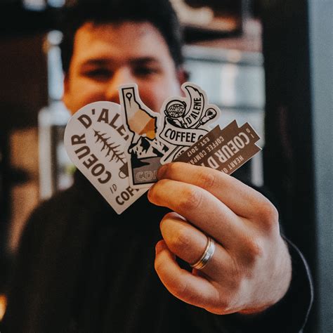 Coeur d'Alene Coffee Co Stickers - Coeur d' Alene Coffee Co.