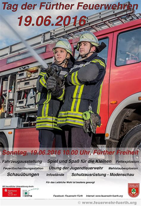 Tag der Fürther Feuerwehren am 19.06.2016 ab 10 Uhr auf der Fürther ...