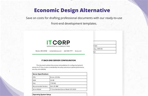 Image result for Server Baseline Configuration Template
