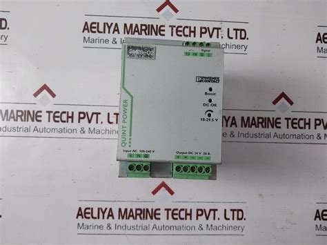 Phoenix Contact Quint-ps/1Ac/24Dc/20 Power Supply 2866776 Rev. 08 ...