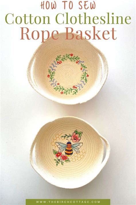 Image result for Clothesline Rope Basket Tutorial