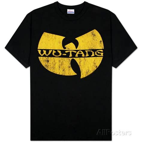 Wu-Tang Clan Men's Graphic Distressed Logo T-Shirt, Black, Small ...