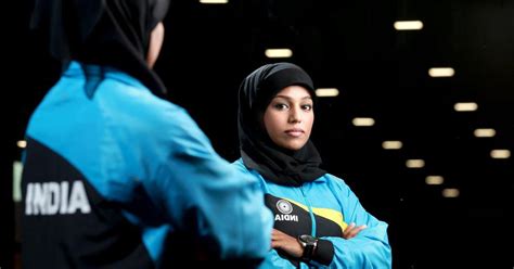 Hijab-clad Majizia Bhanu from Kerala eyes gold in World Arm Wrestling ...
