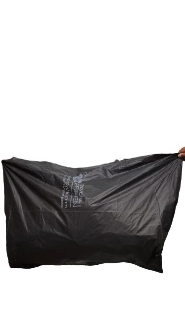 Recycle Plastic Garbage Bags - 24" x 40" x 75 micron - Set of 100 Kgs ...