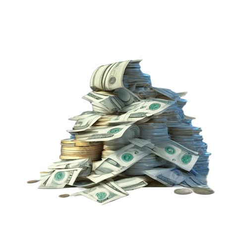 Pile of Money PNG Transparent Images