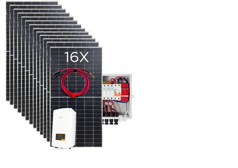 EV Güneş Panel Paketi 6 KW ON GRİD Aküsüz Monofaz - CRK Solar