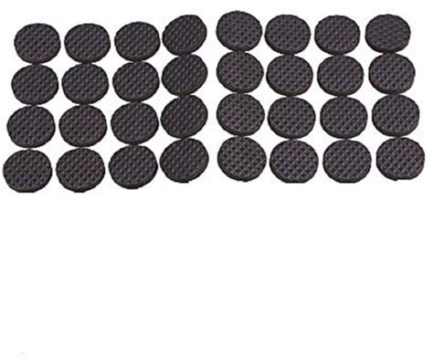 Iktu Self Adhesive Round Felt Pads Non Skid Floor Protector Furniture ...