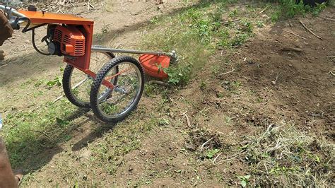 BCM52CC/35CC DOUBLE WHEEL BRUSHCUTTER | HITECH UZHAVAN