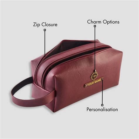 Buy Customised Travel Pouches | Personalised Makeup Pouches | The Black ...