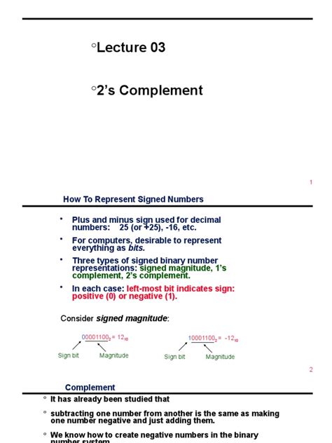 Image result for Two's Complement