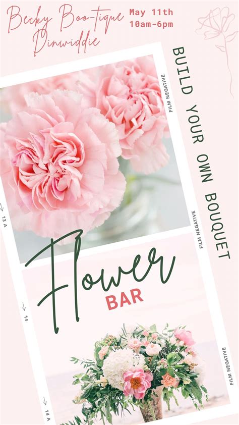 Mother’s Day Flower Bar , 13413 Boydton Plank Road, Dinwiddie Va 23841 ...