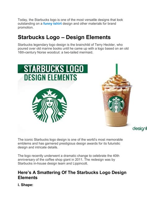 Starbucks Logo – An Overview of Design, History And Evolution | PDF