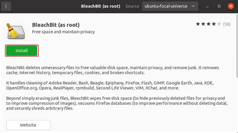 Install BleachBit 的图像结果