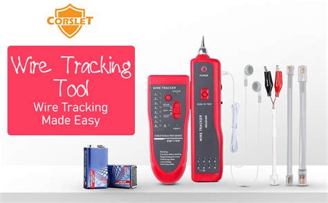 Techtest Wire Tracker Tester Rj11 Rj45 Cable Tester Multifunction Wire ...