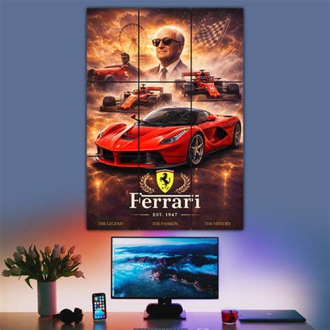 Ferrari Block Kit (Set Of 9) – Frame Kro