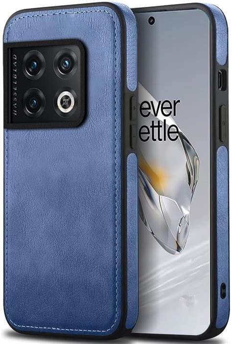 KARWAN®️ Genuine Leather Finish Oneplus 10 Pro Back Cover Case ...