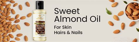 Buy Khadi Organique 100% Pure Cold Pressed Sweet Almond Oil for Hair ...