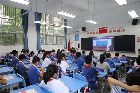 我校举行“向国旗敬礼”队列比赛_活动快报_园岭外国语小学