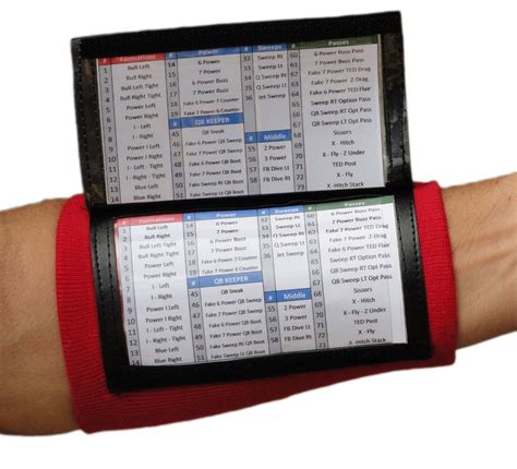 QB Wrist Coaches for Youth and Adult in seven colors. Great for playing ...