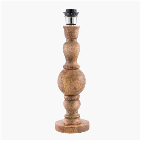 Buy HOMESAKE Wooden Table Lamp from Homesake at just INR 2998.0