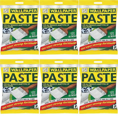 151 Wallpaper Paste 12 Pint Pack (0100/00008A) (Pack of 6)