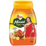 Buy 9 AM Mixed Pickle - Vegetable, Hot & Tangy Online at Best Price of ...