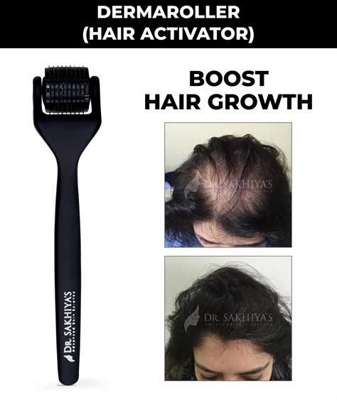 Advanced Hair Activator Derma Roller | Dr Sakhiya's – Dr. Sakhiya's ...
