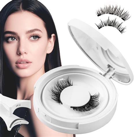 Amazon.com: Magnetic Lashes, Reusable, No Glue Needed, Easy To Apply ...