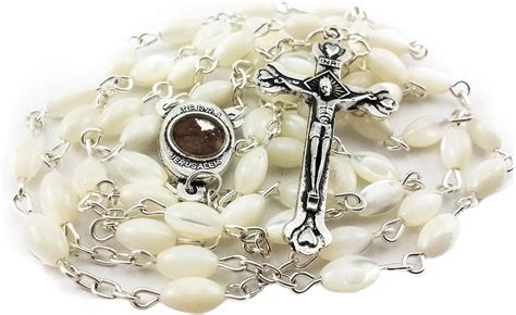 Nazareth Store Natureal Pearl Rosary Beads Catholic India | Ubuy