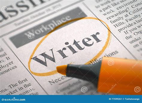 Image result for Writer Job