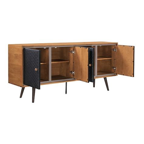 Armen Living Coco Midcentury Balsamico Console Table in the Console ...