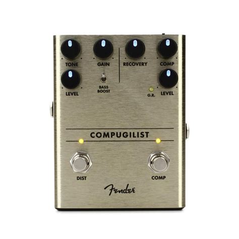 Fender Compugilist Compressor / Distortion Pedal – Stompbox.in