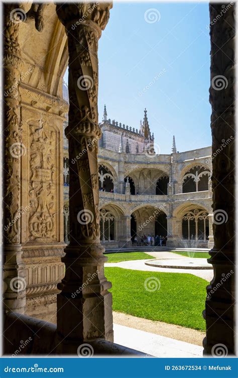 葡萄牙里斯本耶罗尼莫斯修道院国宝 库存照片. 图片 包括有 å¥‡, ä¿®é é™¢, å†…éƒ¨ - 263672534