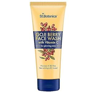 St.Botanica Goji Berry Face Wash, 50ml with Goji Berry, Vitamin C ...