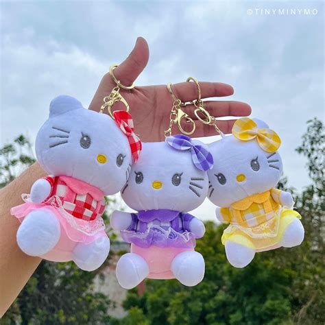 Cute Hello Kitty Plush Keychain Online from Tinyminymo